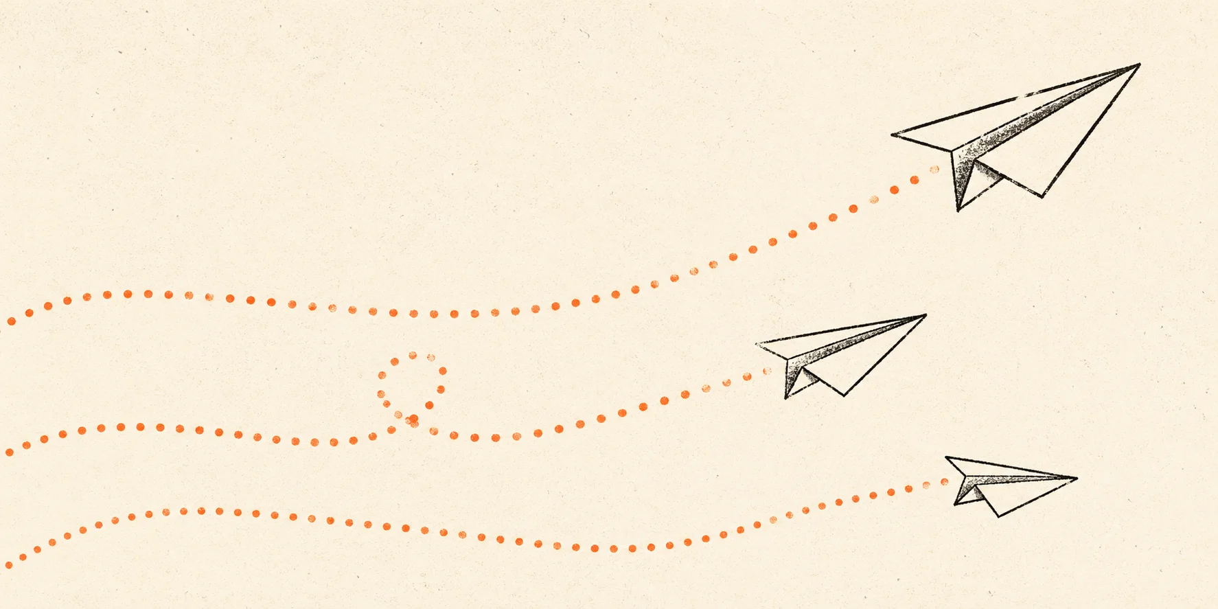 Spot · paper plane trails